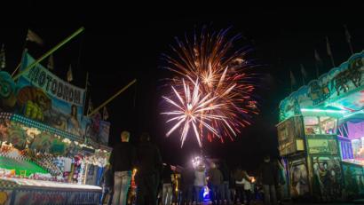 Bild: Brian-Fabian Diehl
Das Eröffnungsfeuerwerk auf der Amberger Dult.