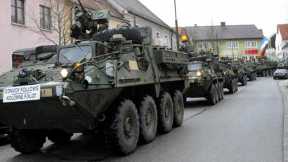 Bild: Stephan Huber
Eine Stryker-Kampftruppe als Partner, geht das? Der Hirschauer Stadtrat diskutierte diese Frage und entschied schließlich, es beim inoffiziellen Modus zu belassen..