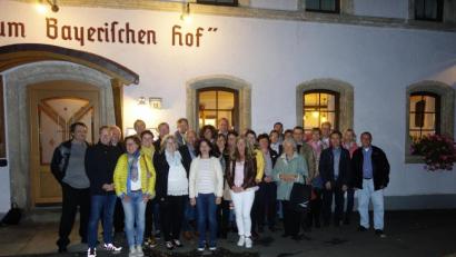 Bild: exb
Klassentreffen des Jahrgangs 1968/69 in Plößberg.