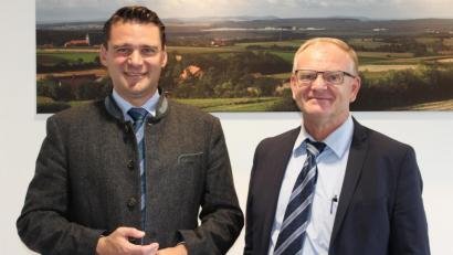 Bild: exb
Josef Most besuchte Landrat Thomas Ebeling.