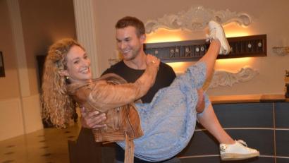 Bild: Kunz
Das neue Traumpaar in "Sturm der Liebe": Léa Wegmann und Florian Frowein.