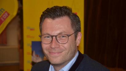 Bild: Kunz
Landtagsabgeordneter Christoph Skutella ist OB-Kandidat der FDP.