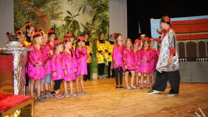 Bild: wro
Im Kaiserreich herrscht Unruhe. Das Staatsoberhaupt im fernen China bildet sich eine Nachtigall ein, wobei niemand genau weiß, wie solch ein Vogel ausschaut. Die Geschichte von der „Chinesischen Nachtigall“ wird am Sonntag erneut aufgeführt. Dann erfährt man mehr.