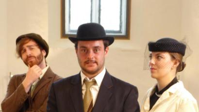 Bild: exb
Das junge Ensemble des Nabburgtheaters feiert am 13. Oktober mit „The King’s Speech“ Premiere.