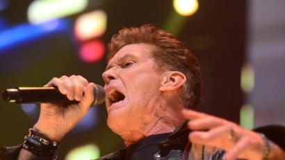 Bild: Kunz
David Hasselhoff bei seinem Auftritt n München.