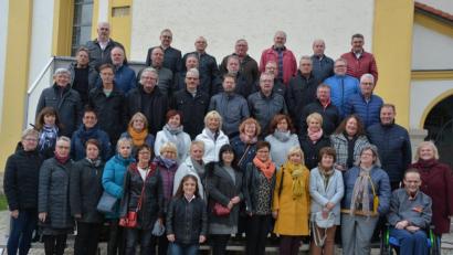 Bild: jr
Zu einem Treffen kamen die ehemaligen Schüler des Jahrgangs 1958/59 zusammen.