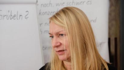 Bild: do
"Wachen Sie über Ihre Gedanken und delegieren Sie die Sorgen", empfiehlt Familien-Therapeutin Angelika Kasseckert.