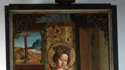 Bild: Museum der Stadt Regensburg/Annette Kurella
Dieses Tafelbild wird im kommenden Jahr in Nabburg bei der Ausstellung „AllerHeiligen“ gezeigt und derzeit aufwendig in Regensburg restauriert.