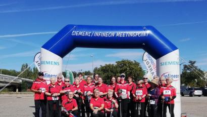 Bild: R. Kreuzer
Das Nordic-Walking-Team am Start in Regensburg tritt als stärkstes Team an.