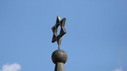 Bild: Jan Woitas/dpa
Der David-Stern