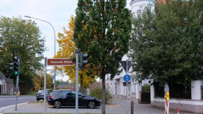 Bild: do
Ein öffentlicher Parkplatz im Inselbereich zwischen der Oberen Torstraße und der Ausfahrt in die B 299/Pressather Straße soll die Parkproblematik in Höhe des Schreibwarengeschäfts Gradl vermindern.