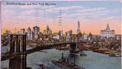 Bild: exb
Diese Karte wurde 1921 von New York nach Pfreimd gesandt, mit der Hoffnung auf ein Wiedersehen.