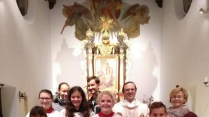 Bild: myd
Die Hüttener Messdiener bekommen künftig Unterstützung von zwei neuen Ministranten.