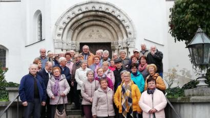 Bild: do
Der Herbstausflug führt die Senioren der Pfarrgemeinden Speinshart und Oberbibrach/Vorbach in das Mutterhaus der Mallersdorfer Franziskanerinnen.