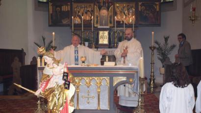 Bild: bnr
Den Festgottesdienst zum 60. Gründungsfest der Marianischen Männerkongregation feierten in Konzelebration Zentralpräses Josef Schwemmer und Pfarrer Hans Spitzhirn.