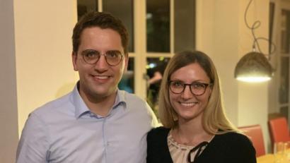 Bild: exb
Stefanie Dippl (rechts) gibt Christian Doleschal (links) beim Thema Frauenquote recht. Eine Quote braucht es ihrer Ansicht nach nicht.