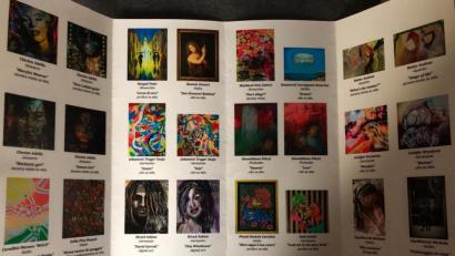 Bild: exb
Unter den vielen Ausstellungsstücken sind auch die beiden Bilder von Sabine Kirsch aus Grafenwöhr zu finden.