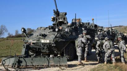 Bild: bö
Die letzte große Übung dieses Jahres ist "Dragoon Ready 20" (27. Oktober bis 13. November). Die Stryker-Brigade aus Vilseck spielt dabei eine große Rolle.