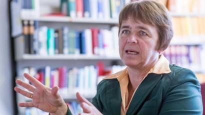 Bild: Armin Weigel/dpa 
Die Vorsitzende des Vereins Donum Vitae in Bayern, Die Vorsitzende von DonumVitae Bayern, Sabine Demel.