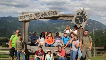 Bild: exb
Tolle Tage verbrachten 13 Menschen mit Behinderung und ihre Betreuer bei einem Bergurlaub im Salzburger Land.