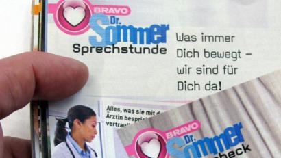 Bild: Franz-Peter Tschauner
Eine Ausgabe der Jugendzeitschrift "Bravo". Foto: Franz-Peter Tschauner/dpa/Archivbild