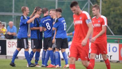 Bild: ref
Jubelnde Raigeringer, enttäuschte Vilsecker. Zum Saisonauftakt der Bezirksliga Nord besiegten die Panduren den Aufsteiger mit 3:2. Am Samstag steht nun das Rückspiel auf dem Programm.