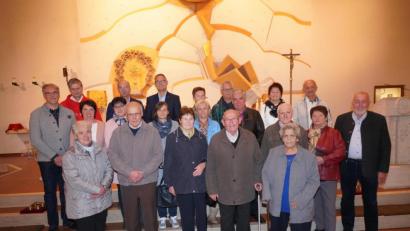 Bild: fvo
Ehejubilare Pfarrei St. Sebastian Waldthurn