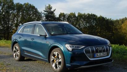 Bild: Michael Ascherl 
Die Elektromotoren im Audi E-Tron leisten 408 PS.
