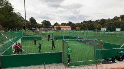 Bild: rn
Die neue "Soccerarena" des SC Eschenbach.