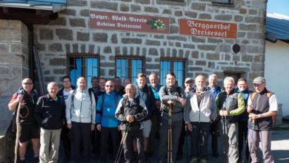 Bild: fvo
Die Zweitageswanderung führt dden OWV Waldthurn in den Bayerischen Wald.