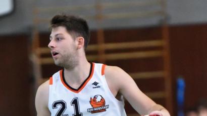 Bild: A. Schwarzmeier
Spielt er oder spielt er nicht? Nach seinem Ausschluss beim Spiel in Bamberg droht DJK-Aufbauspieler Jojo Klughardt eine Sperre.