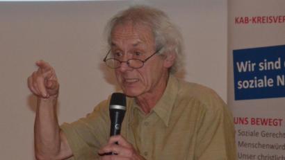 Bild: Kunz
Keine Erfurcht zeigen. Prüfen Sie nach! Professor Gerd Bosbach glaubt keiner geschönten Statistik.