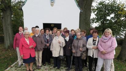Bild: jzk
Erst nach der Andacht in der Haunritzer Kapelle ging`s zur Kirchweifeier ins Gasthaus.