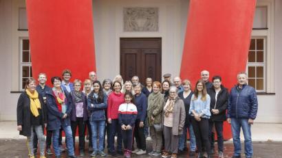 Bild: Stadt Regensburg, Stefan Effenhauser
Ehrenamtliche aus dem Asylbereich im Landkreis Neustadt und in der Stadt Regensburg treffen sich zum Erfahrungsaustausch.