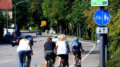 Bild: Stephan Huber
Was bisher in Amberg an Radwegen geplant wurde und vorhanden ist, entstand noch hauptsächlich aus dem Blickwinkel touristischer Aspekte oder einer Freizeitnutzung. Inzwischen geht es um den Alltagsverkehr.