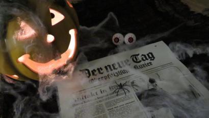 Bild: Samara Klier
Ein Halloween-Kürbis.