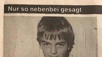 Bild: exb/Michael Demmelbauer
Der Artikel vom 1. Oktober 1983, in dem Michael Demmelbauer den Steinpilz der Kamera präsentiert.