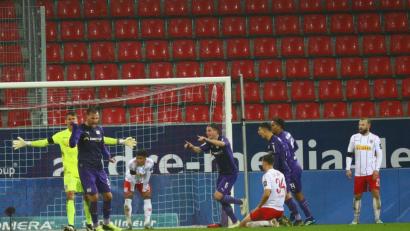 Bild: Sascha Janne
Jubel nach dem 3:3 Ausgleich für VFL Osnabrück: Doppelpack von Moritz Heyer.