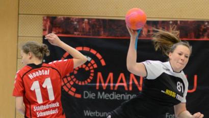 Bild: ham
Anja Hirschmann war mit sieben Toren bester Schützin der HSG Nabburg/Schwarzenfeld.
