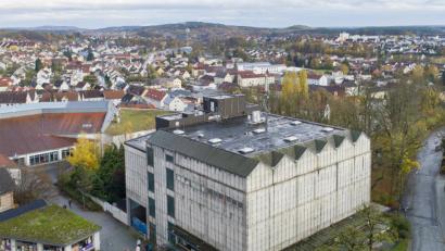Bild: Thilo Hierstetter
So präsentiert sich das Storg-Gebäude aktuell: Die neuesten Planungen eines Investors sehen eine Nutzung hauptsächlich als Hotel vor.