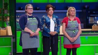 Bild: SAT.1
Frauenpower bei "The Taste" im Team von Maria Groß (Mitte). Maria Frank (rechts) schafft es in die siebte Runde und ist am Mittwoch, 13. November, um 20.15 Uhr in Sat.1 zu sehen.