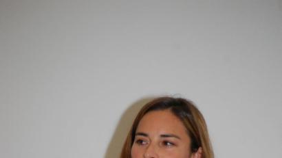 Bild: gib
Emma Costa Argemi stellte den IHK-Leitfaden „Elektromobilität in Unternehmen“ vor.