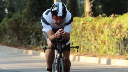 Bild: Bydkieweski
Felix Bydkiewski auf der Radstrecke in Belek