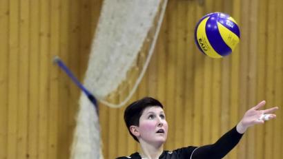 Bild: Hubert Ziegler
Kapitänin Anna Dotzler (Bild) wurde bei der Niederlage des SV Hahnbach in Zirndorf schmerzlich vermisst.