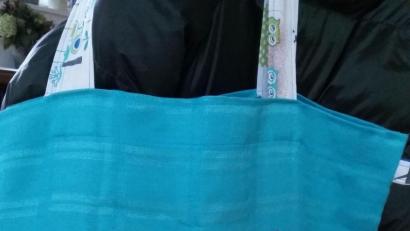 Bild: Bugl
Die aus recyceltem Stoff produzierten Taschen tragen das Logo der Stadt Pfreimd in die Öffentlichkeit. Wer das Logo verwenden darf, dss kann künftig auch mal die Verwaltung entscheiden.