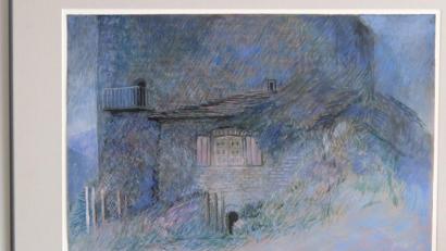 Bild: Friedrich Brandl
Zu den Lieblingsbildern von Nora Matocza zählt das Ölgemälde„Rilketurm in Muzot“.