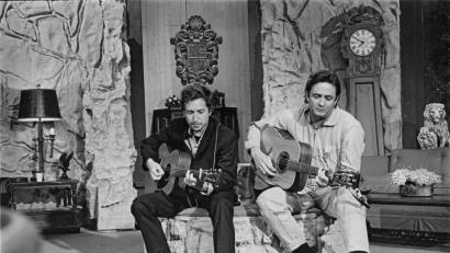 Bild: Al Clayton/Sony Music Archives
1969 trat Bob Dylan zusammen mit Johnny Cash in dessen TV-Show auf.