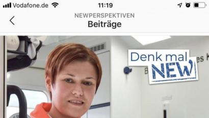 Bild: exb
Heimatstolz, neu gedacht. Ein Beispiel der NEW-Markenkampagne auf Instagram. 	Screenshot: exb