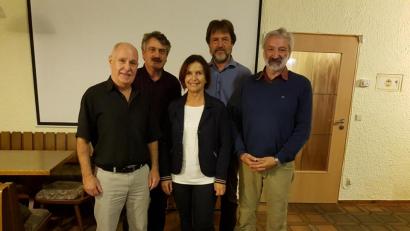 Bild: lf
Der neue Vorstand der Aktionsgemeinschaft Wagrain-Ammersricht (von links): Alfons Wanninger, Horst Kraus, Gabriele Fritz, Heinz Meinl und Manfred Lehner (nicht im Bild: Christian Kätzlmeier).