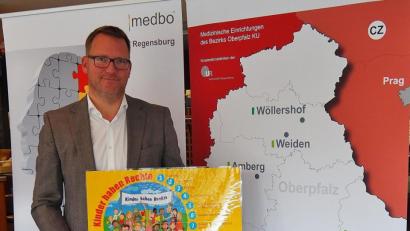Bild: Bühner
Chefarzt Dr. Christian Rexroth führt die Regie beim kinder- und jugendpsychiatrischen Fachtag.